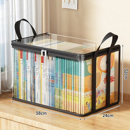 ✅ Momokee® Portable Large Heavy-Duty Thick Plastic Clear Storage Box