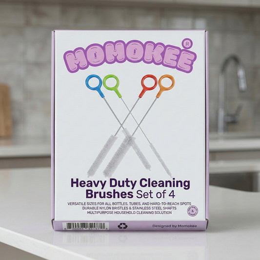 Momokee® Heavy Duty Cleaning Brushes Set of 4