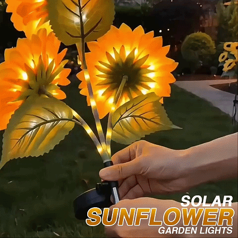 Momokee® Solar Sunflower Garden Lights