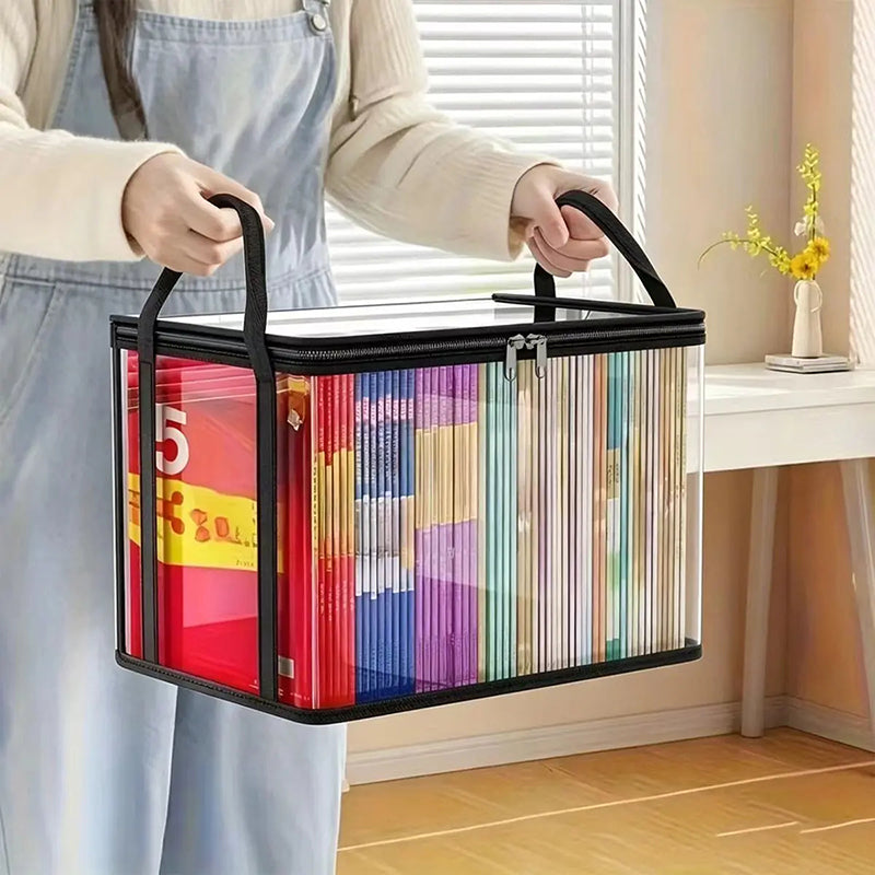 ✅ Momokee® Portable Large Heavy-Duty Thick Plastic Clear Storage Box