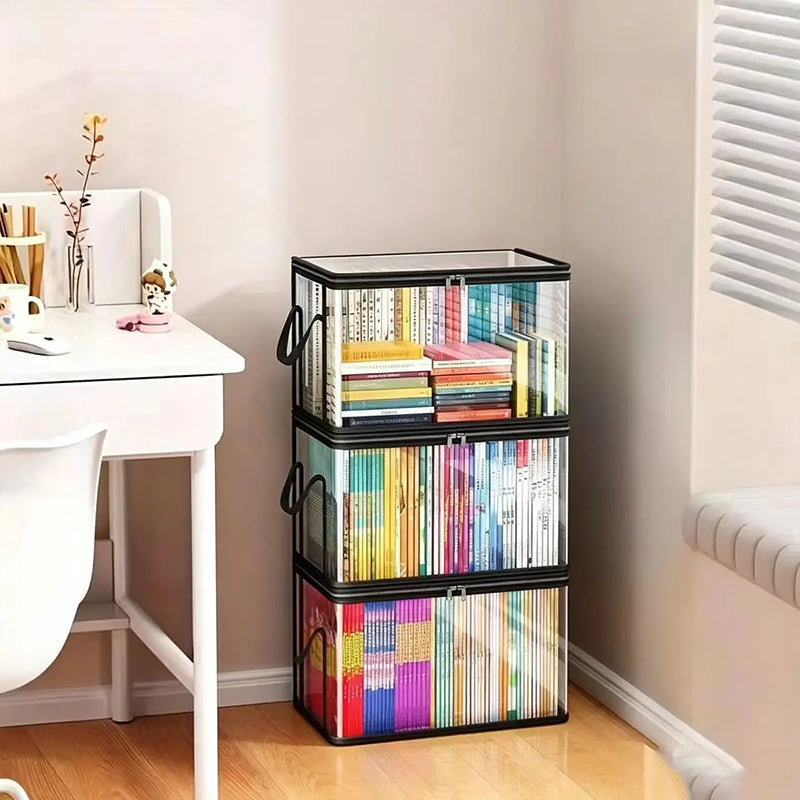 ✅ Momokee® Portable Large Heavy-Duty Thick Plastic Clear Storage Box