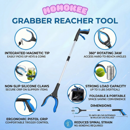 Momokee® Grabber Reacher Tool
