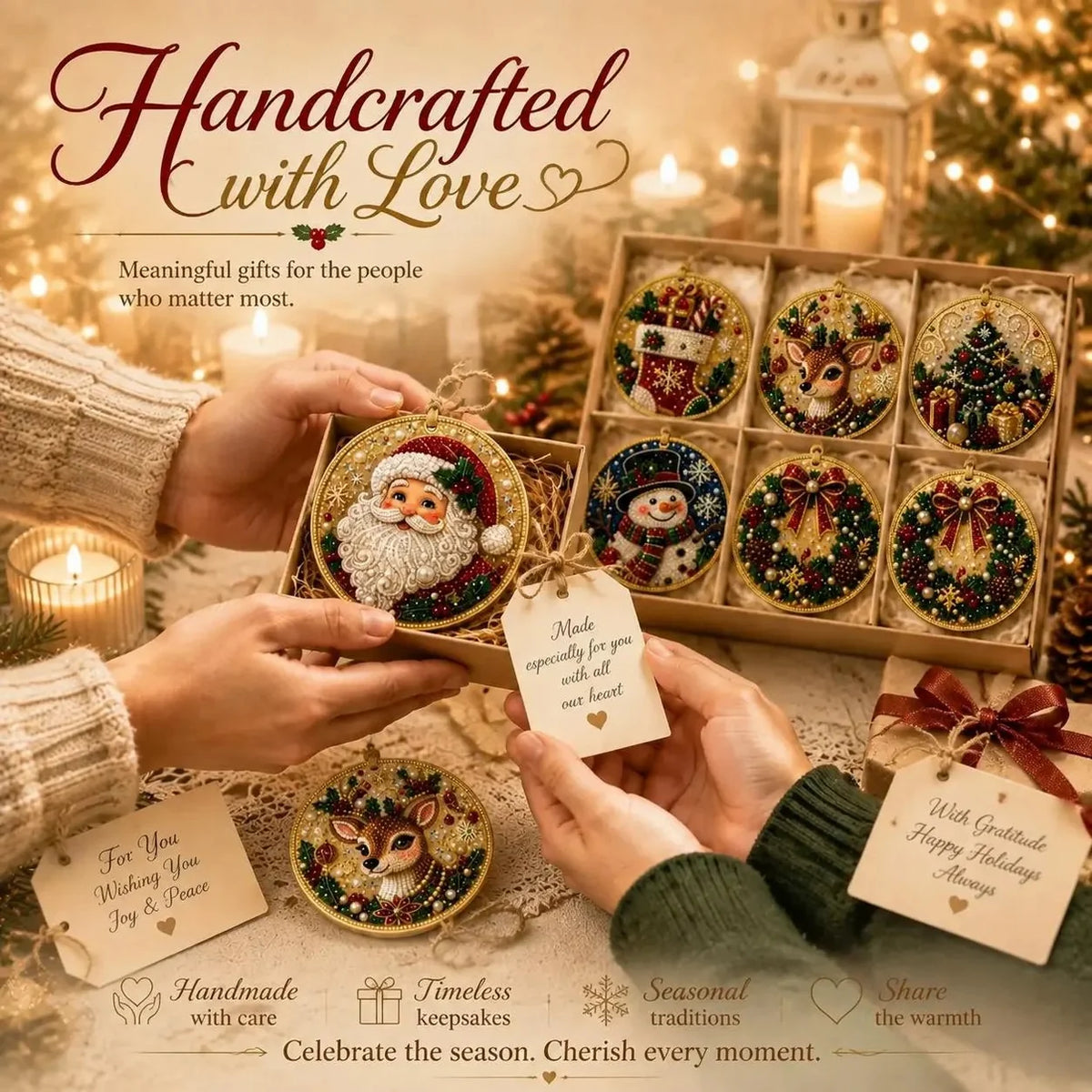 momukee® Christmas Ornament Beads DIY Kit