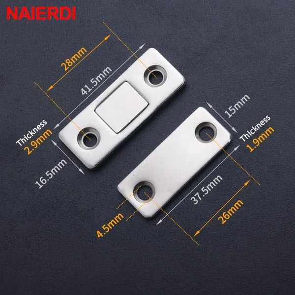 Momokee® Ultra-Thin Invisible Cabinet Door Magnets