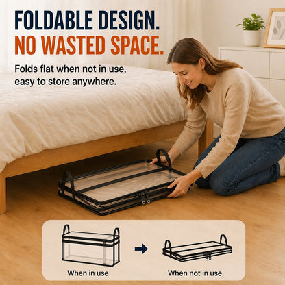 ✅ Momokee® Portable Large Heavy-Duty Thick Plastic Clear Storage Box