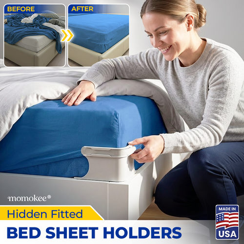 Momokee® Hidden Fitted Bed Sheet Holders