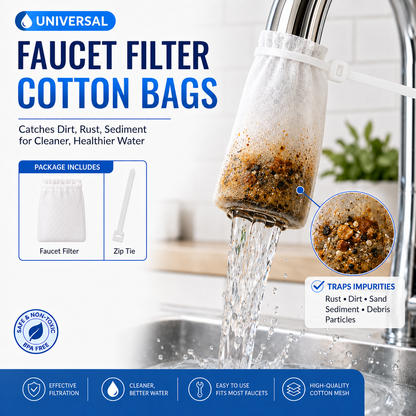 momukee® Faucet Filter with Zip Tie