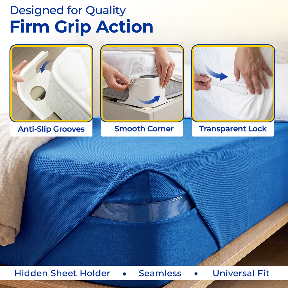 Momokee® Hidden Fitted Bed Sheet Holders