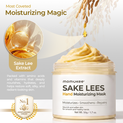momukee® Sake Lees Hand Mask