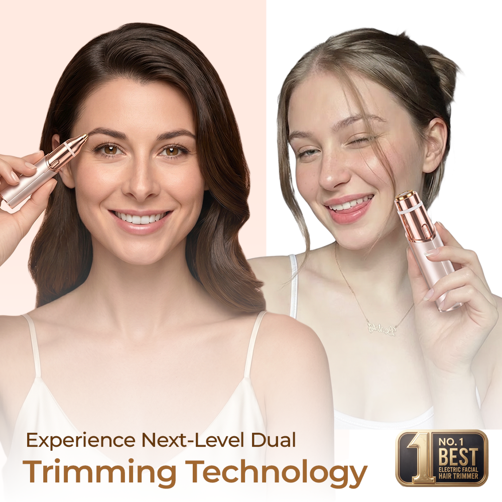 momokee® 2-in-1 Electric Facial & Eyebrow Trimmer