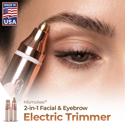 momokee® 2-in-1 Electric Facial & Eyebrow Trimmer