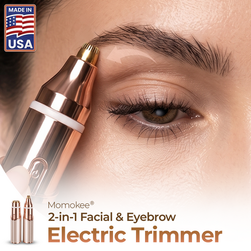 momokee® 2-in-1 Electric Facial & Eyebrow Trimmer