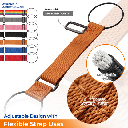 Momukee® Adjustable LuggageLock Bungee