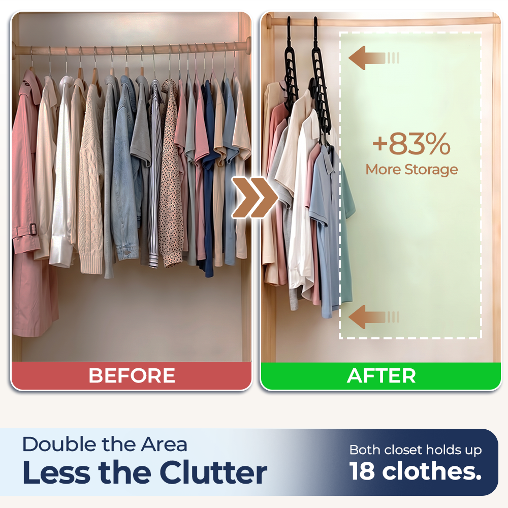 Momokee® 9-Tier Space Saving Hanger Organizer