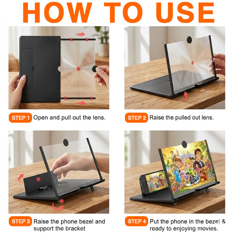 Momokee® 3D Curved Screen Magnifier For Smartphones