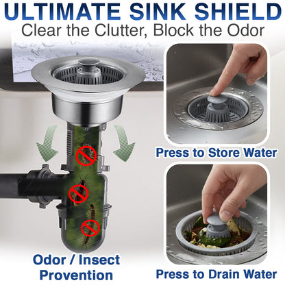 Momokee® Kitchen Sink Drain Strainer and Stopper 💦