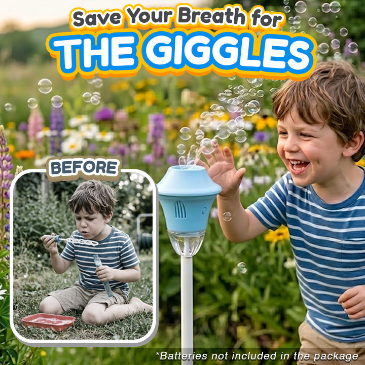 Momokee® Automatic Handheld Bubble Machine for Kids