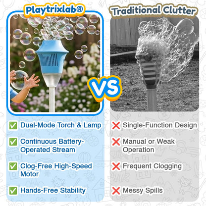 Momokee® Automatic Handheld Bubble Machine for Kids