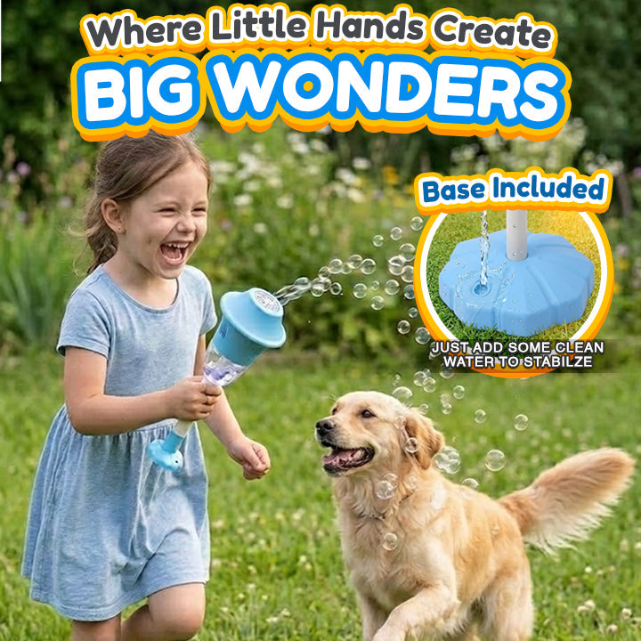 Momokee® Automatic Handheld Bubble Machine for Kids
