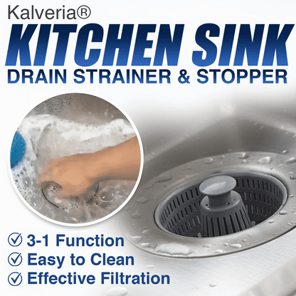 Momokee® Kitchen Sink Drain Strainer and Stopper 💦