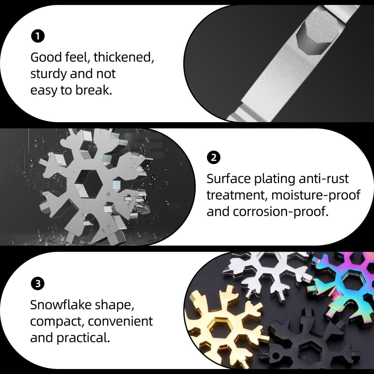 Momokee® Snow Flake Shaped Wrenches