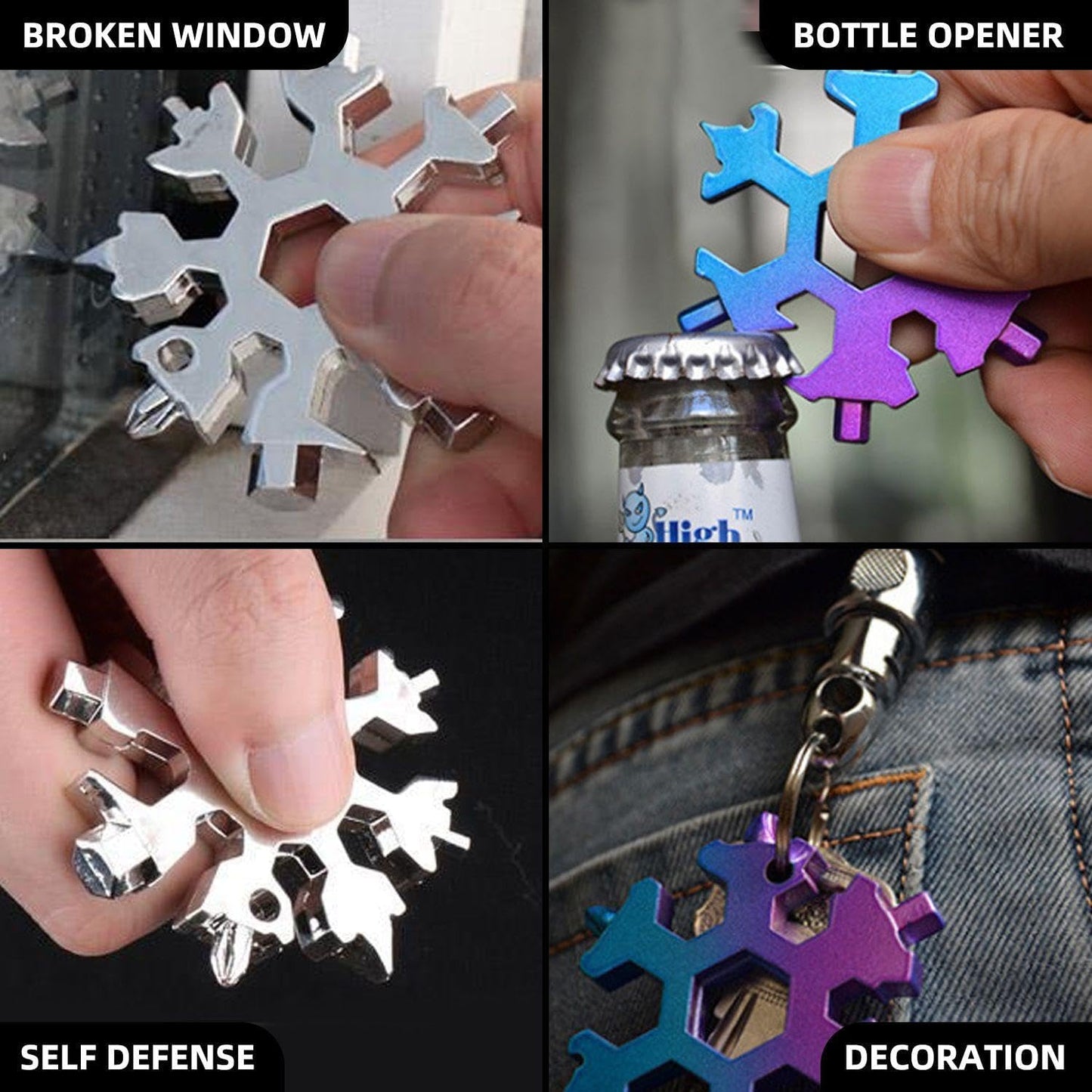 Momokee® Snow Flake Shaped Wrenches