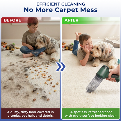 momukee® TurboClean 3-in-1 Handheld Vacuum
