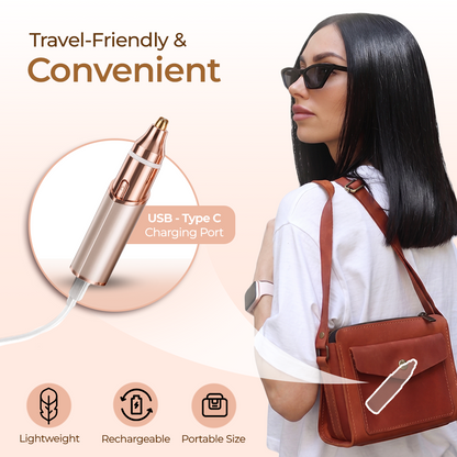 momokee® 2-in-1 Electric Facial & Eyebrow Trimmer