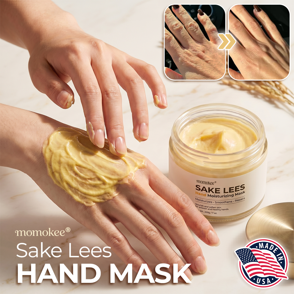 momokee® Sake Lees Hand Moisturizing Mask