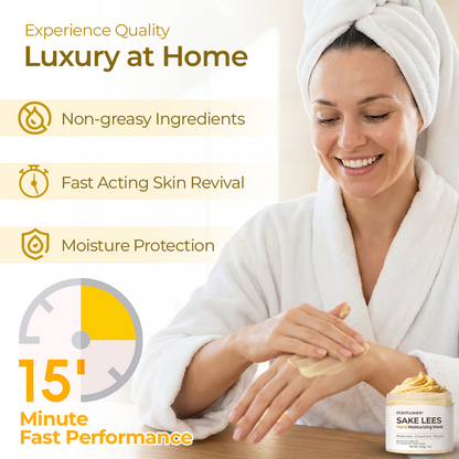 momukee® Sake Lees Hand Moisturizing Mask