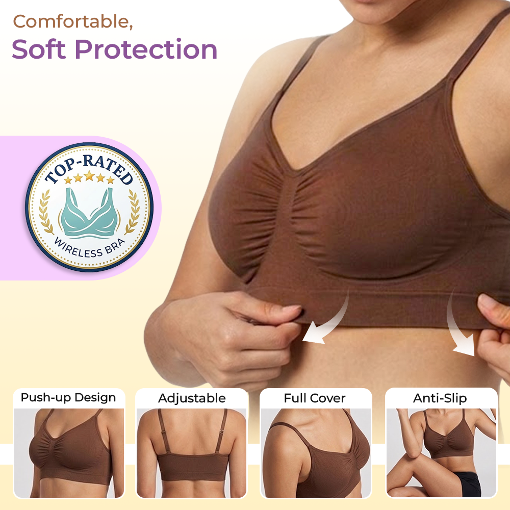 Momokee® CloudSoft Wireless Bra