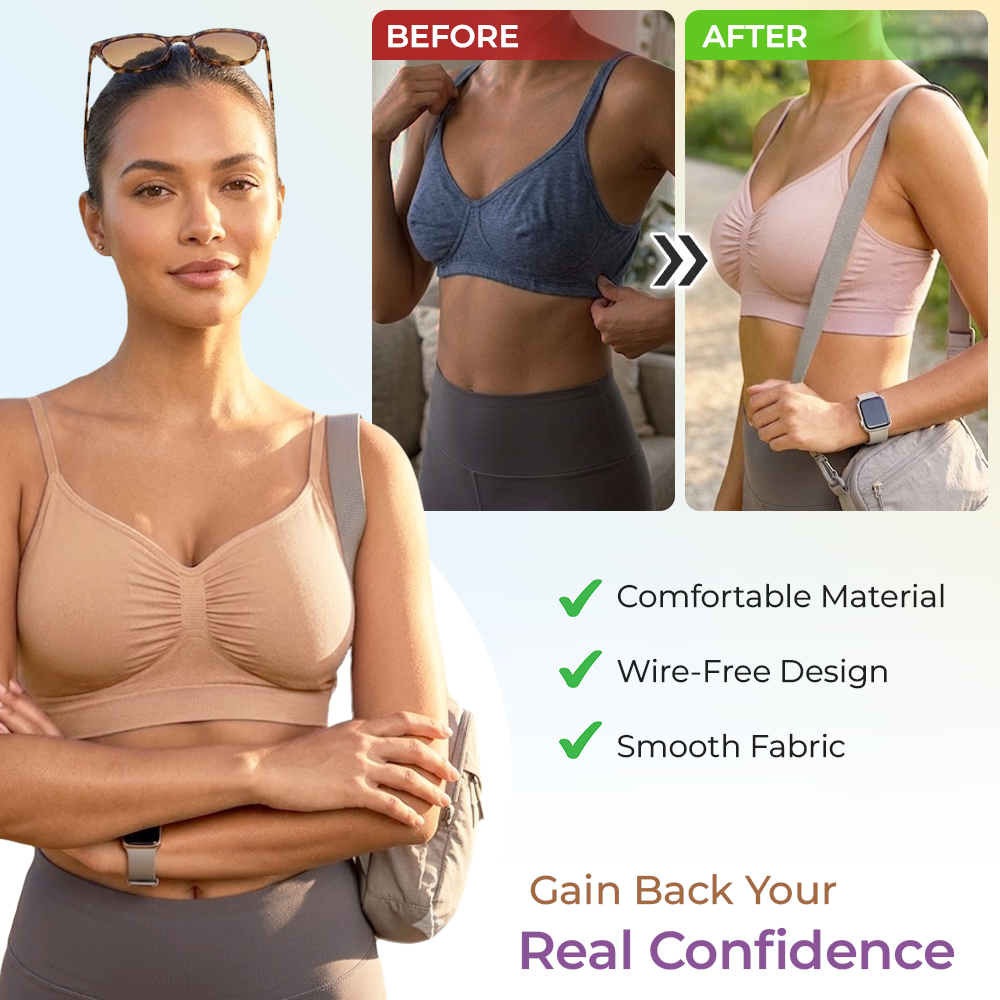 Momokee® CloudSoft Wireless Bra