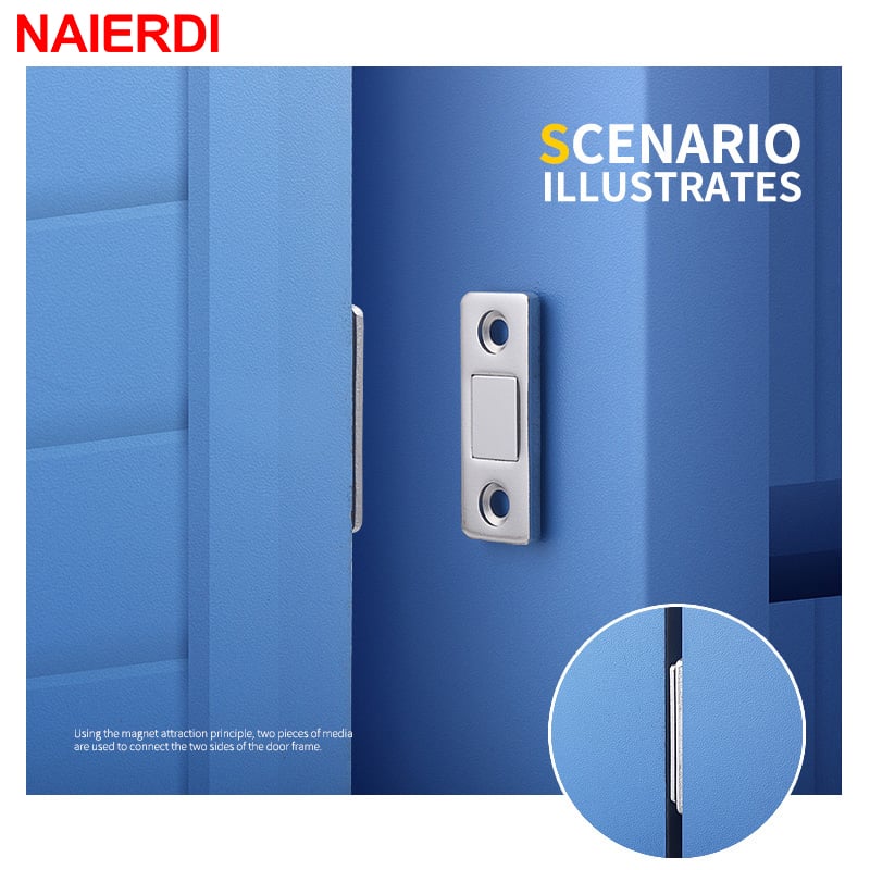 Momokee® Ultra-Thin Invisible Cabinet Door Magnets